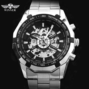 WINNER Classic Automatic Full Steel Mechanical Watch