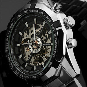 WINNER Classic Automatic Full Steel Mechanical Watch