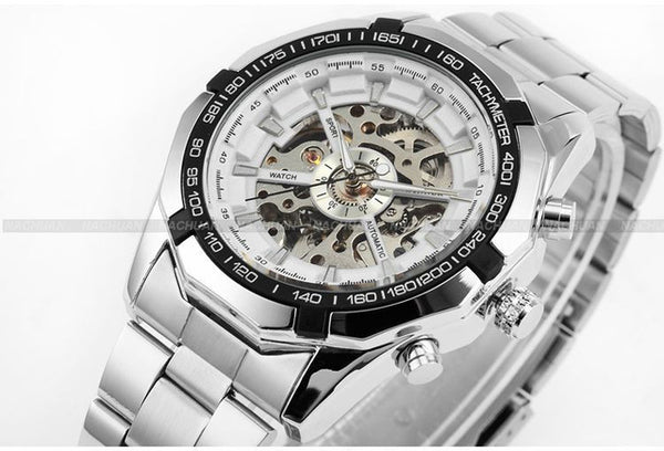 WINNER Classic Automatic Full Steel Mechanical Watch