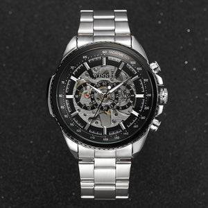 Winner Lavish Military Waterproof Mechanical Watch