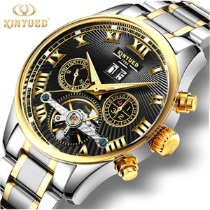 KINYUED Waterproof Business Style Mechanical Watch