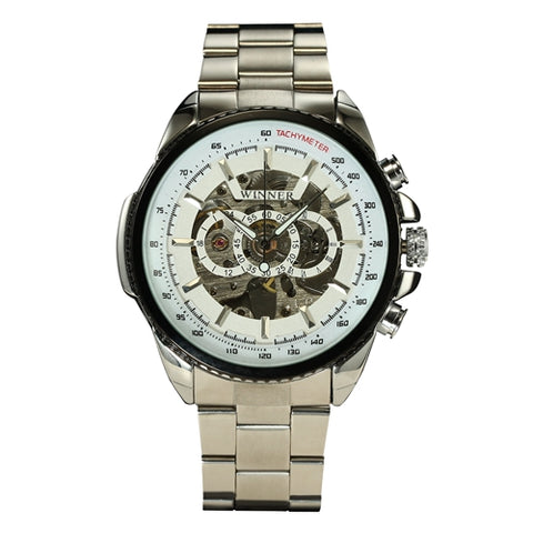 Winner Lavish Military Waterproof Mechanical Watch