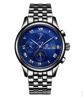 TEVISE Mens Luminous Mechanical Watch