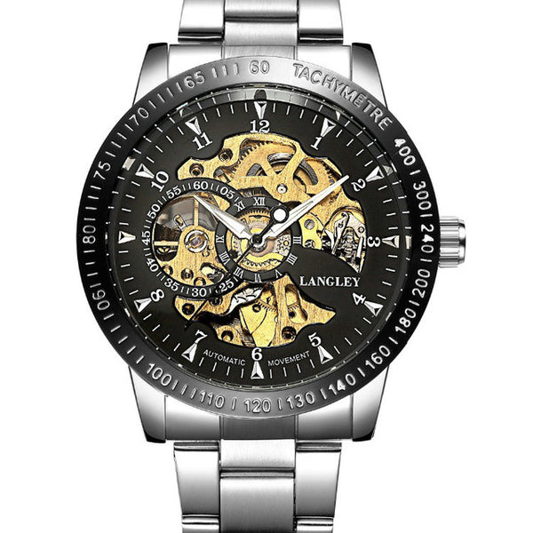 Men's Stylish Automatic Self Wind Mechanical Watch