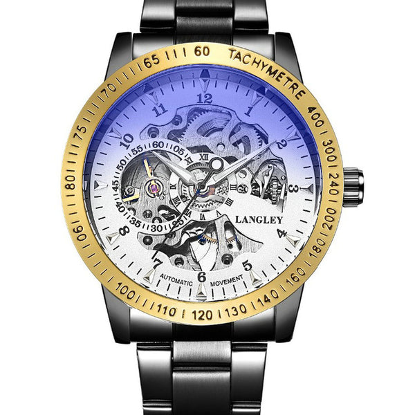 Men's Stylish Automatic Self Wind Mechanical Watch