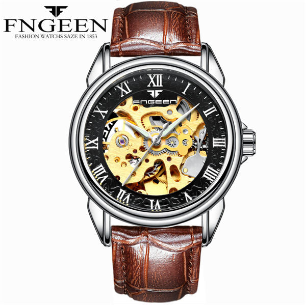 FNGEEN Waterproof Stunning Mechanical Watch