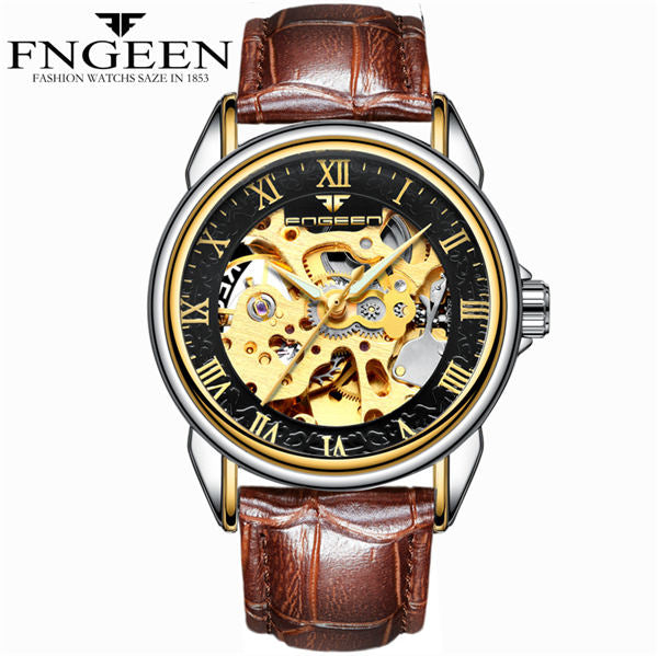 FNGEEN Waterproof Stunning Mechanical Watch