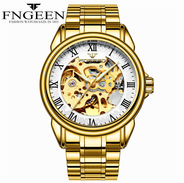 FNGEEN Waterproof Stunning Mechanical Watch