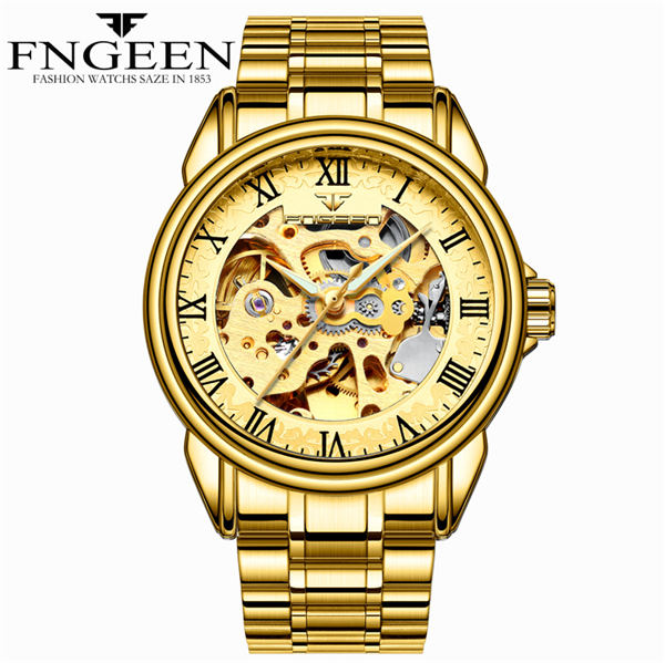 FNGEEN Waterproof Stunning Mechanical Watch