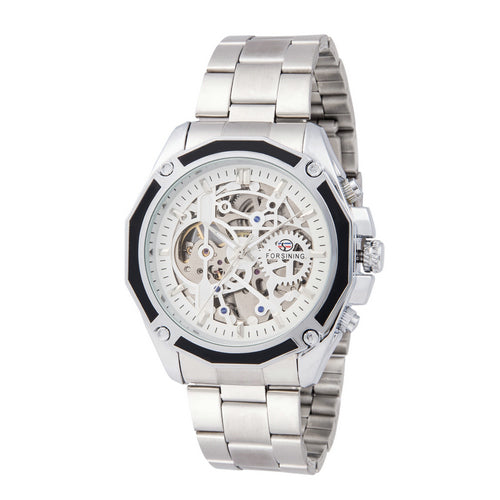 FORSINING 3D Design Business Men Automatic Mechanical Watch