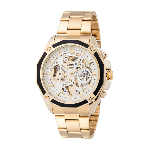 FORSINING 3D Design Business Men Automatic Mechanical Watch