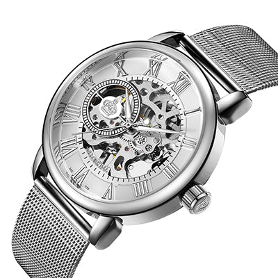 ORKINA Male Wristwatch with Skeleton Dial