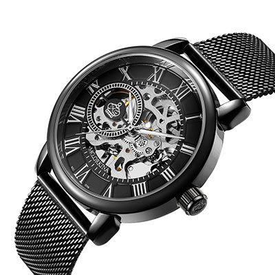 ORKINA Male Wristwatch with Skeleton Dial