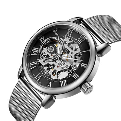 ORKINA Male Wristwatch with Skeleton Dial