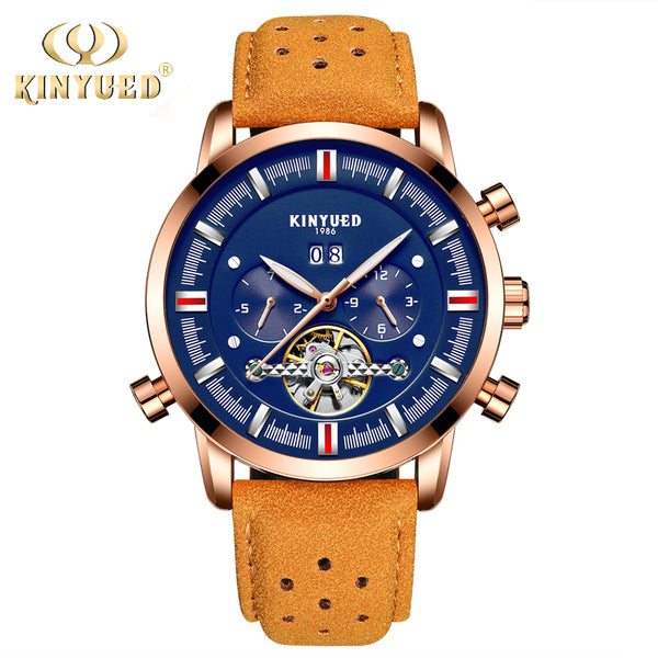 KINYUED Casual Automatic Mechanical Watch