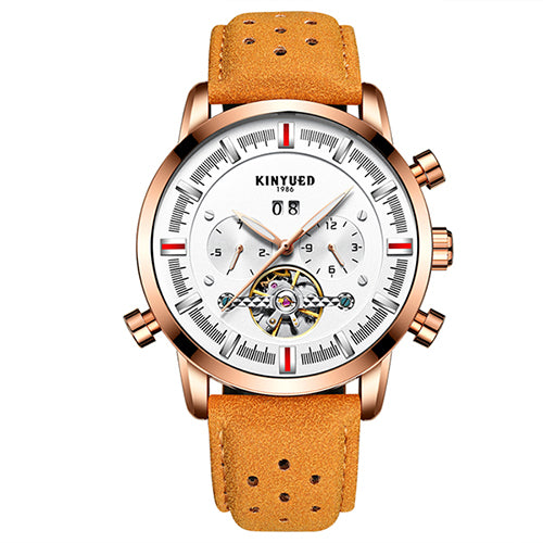 KINYUED Casual Automatic Mechanical Watch