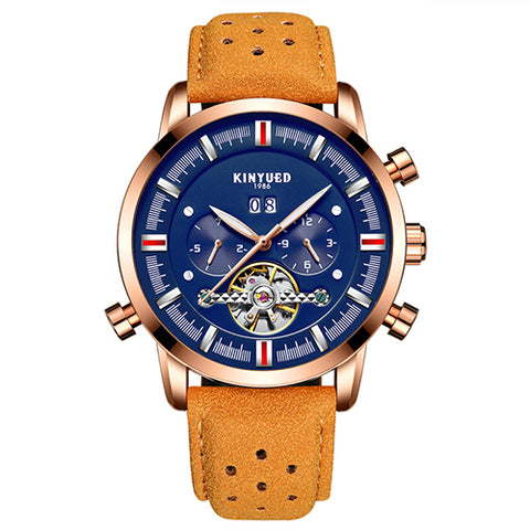 KINYUED Casual Automatic Mechanical Watch