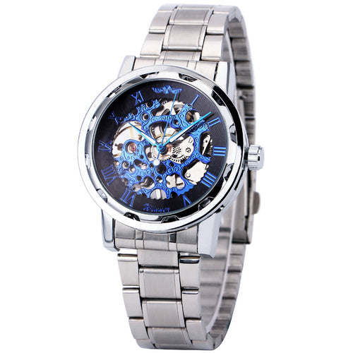 WINNER Mechanical Watch with Stainless Steel Strap