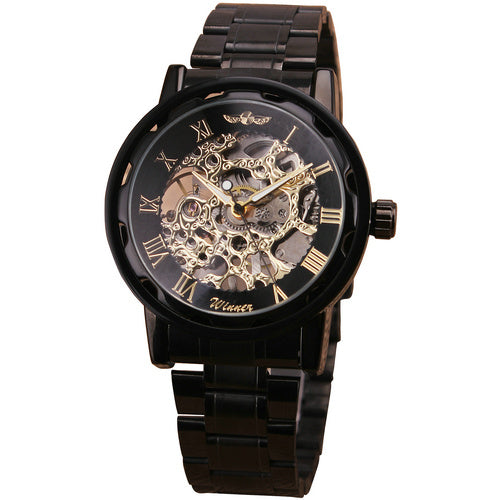 WINNER Mechanical Watch with Stainless Steel Strap